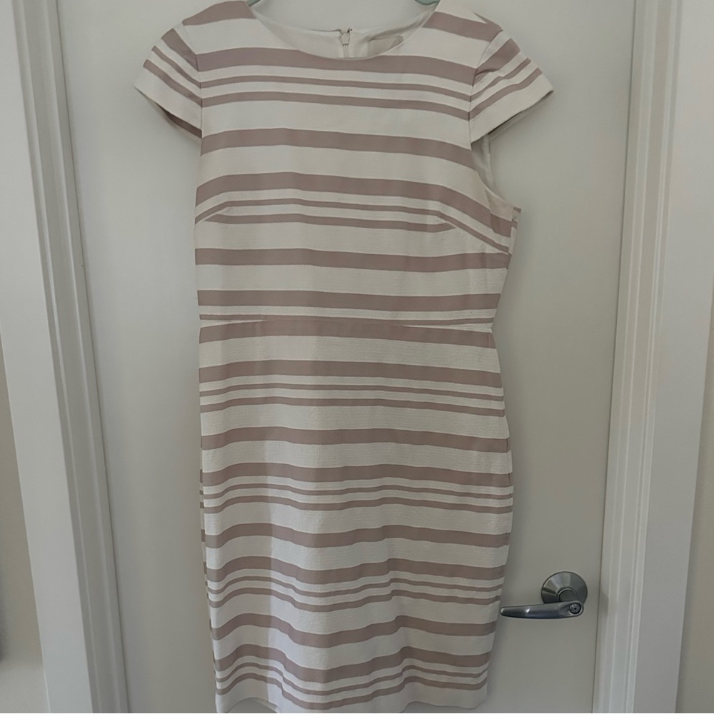 J. Crew Suiting Cap Sleeve Dress